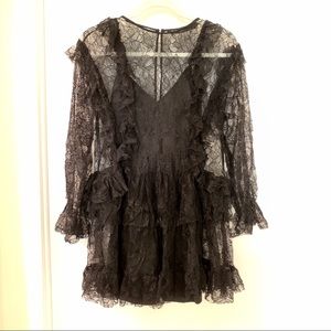 Zara Black Lace Doll Dress
